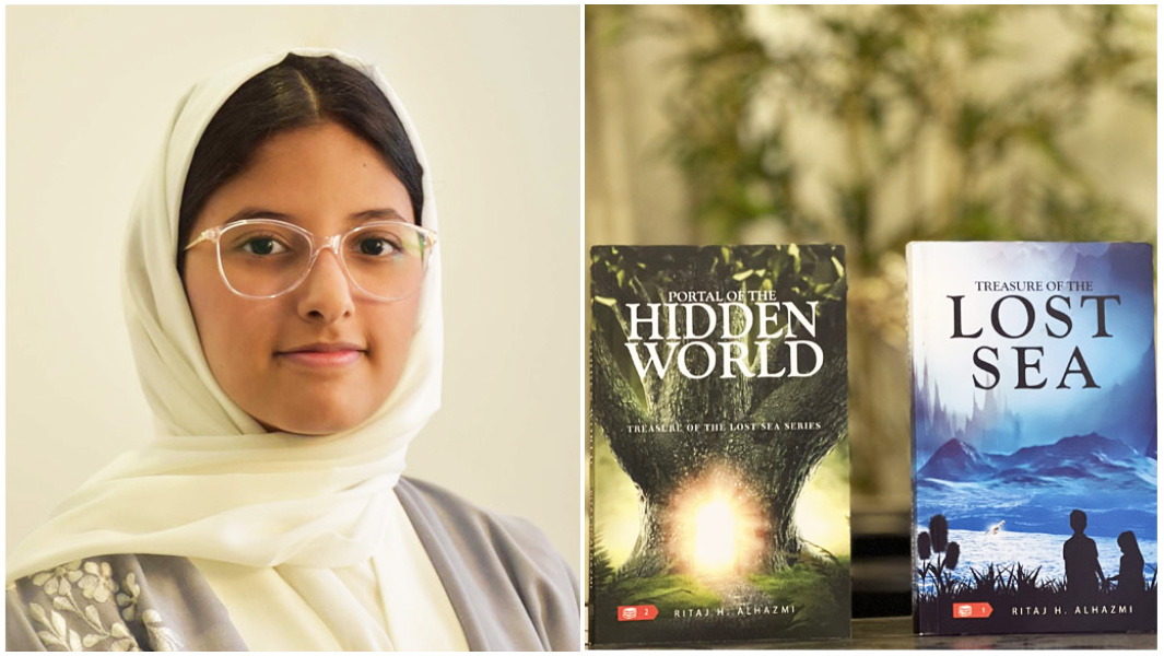At the age of 12, a Saudi Arabian girl becomes the youngest person ever to publish a book series